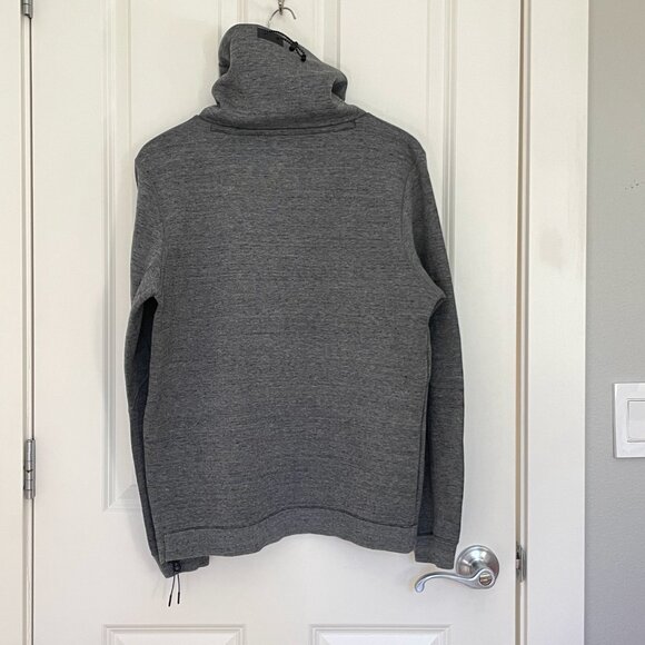 Nike Men’s Charcoal Gray Tech Fleece Funnel Neck Pullover Sweatshirt Sz. M - Picture 7 of 11